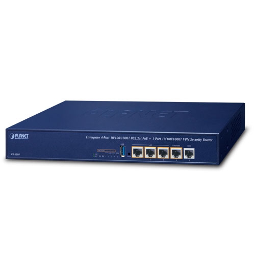 5-Port 10/100/1000T VPN Security Router - VR-100 Planet
